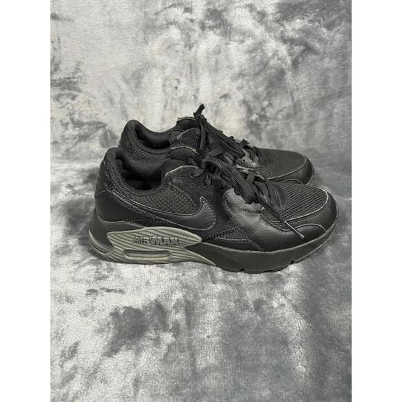 NIKE AIR MAX EXCEE Black/Grey Running Trainer Shoe CD5432-001 Women's Size 6.5 - Picture 1 of 5